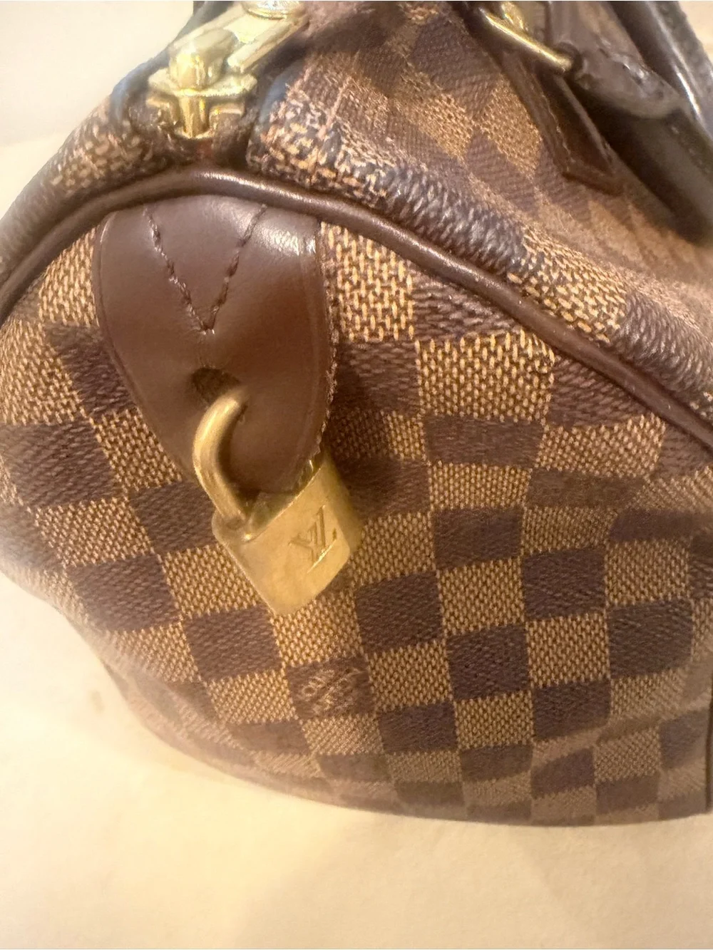 Auth Louis Vuitton speedy 30 in damier